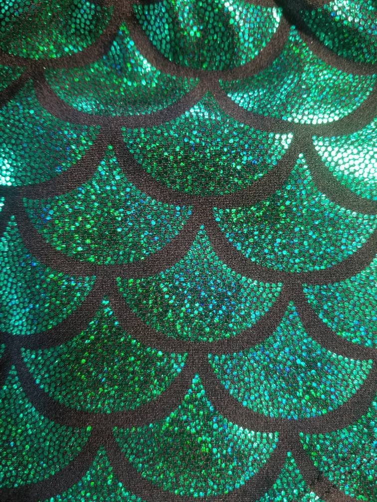 Hi-Waist Mermaid Shorts/Add Crop Top!! Custom Colors Available !