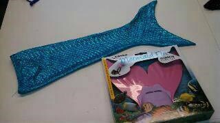 Walkable/Swimmable Mermaid Tail with Invisible Zipper Bottom / Option to add Bikini and Monofin