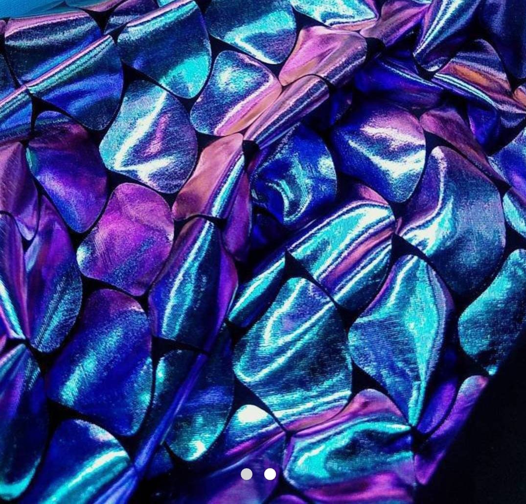 Hi-Waist Mermaid Shorts/Add Crop Top!! Custom Colors Available !